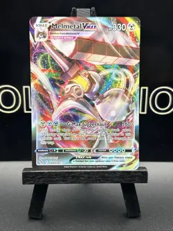 Pokemon Melmetal VMAX 048/078 Pokemon Go Full Art Holo NM Card - Image 2