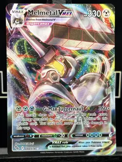 Pokemon Melmetal VMAX 048/078 Pokemon Go Full Art Holo NM Card - Image 3