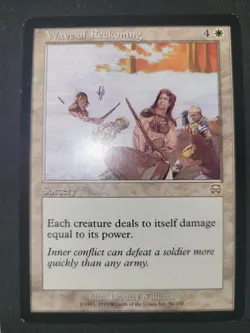 MTG Mercadian Masques Wave of Reckoning EX/NM - Image 1