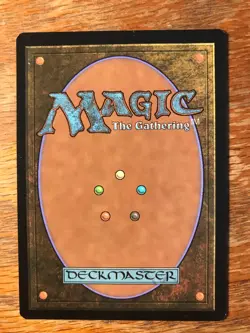 Magic the Gathering MTG foil Mox Amber Brother's War signed by Artist NM - Image 3