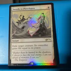 SWORDS TO PLOWSHARES Secret Lair FOIL NM Magic the Gathering MTG - Image 1