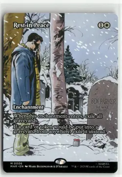 Rest in Peace Borderless - Marvel Eternal-Legal MTG NM - Image 1