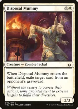 Disposal Mummy 4x FOIL HOU MTG Hour of Devastation Common MINT white - Image 1
