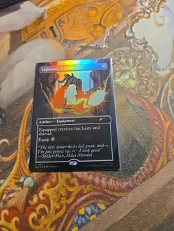 Lightning Greaves 1992 Foil MTG Secret Lair - Pack Fresh - - Image 1