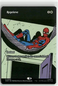 Reprieve Borderless - Marvel Eternal-Legal MTG NM - Image 1