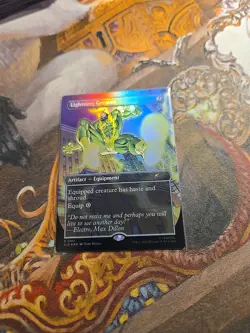 Lightning Greaves 1987 Foil MTG Secret Lair - Pack Fresh - - Image 1