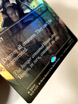 MTG Damnation (Rainbow Foil) Secret Lair Venom Unleashed 2000 NM - Image 2