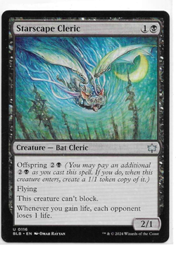 Starscape Cleric - Bloomburrow - MTG - Uncommon - Image 1