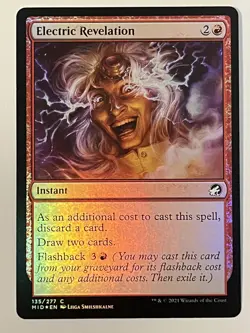 Electric Revelation Innistrad: Midnight Hunt Foil MTG NM - Image 1