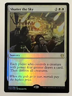 Shatter the Sky Theros Beyond Death Foil MTG NM - Image 1