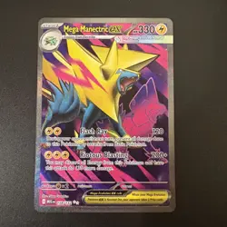 Pokemon Mega Manectric EX 158/132 (Mega Evolution) English NM Pre-Owned - Image 1