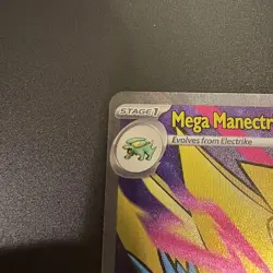 Pokemon Mega Manectric EX 158/132 (Mega Evolution) English NM Pre-Owned - Image 2