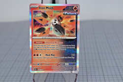 2023 Pokemon Paradox Rift Iron Moth 28 /182 Reverse Holo Holographic Foil Rare - Image 1