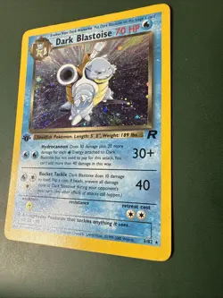 Pokemon Dark Blastoise Holo Rare 3/82 1st Edition Team Rocket - Image 5