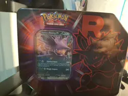 Pokemon Destined Rivals Team Rockets Nidoking EX Tin - FACTORY SEALED! - Image 3