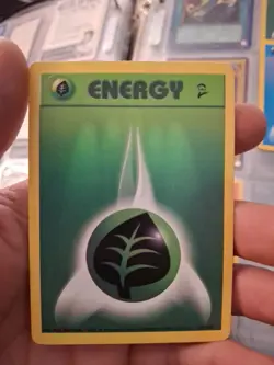 Pokemon 1999 Grass Energy 1st edition base set - Image 1