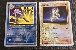 Tentacruel & Machop 66/110 79/110 Legendary Collection Reverse Holo Pokemon TCG - Image 1