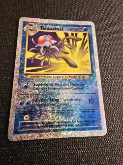 Tentacruel & Machop 66/110 79/110 Legendary Collection Reverse Holo Pokemon TCG - Image 3