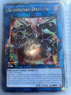 Borreload Dragon Quarter Century Rare MP24 M/NM Condition 1st Edition Yugioh - Image 4