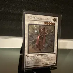 Yugioh T.G. Wonder Magician EXVC-EN040 Ultimate Rare LP - Image 2