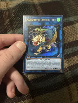 YuGiOh! - Majespecter Orthrus - Nue MP25-EN164 Ultra Rare 1st Edition Near Mint - Image 2