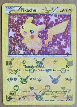 Pikachu Legendary Treasures Radiant Collection HOLO Pokemon Card 2013 RC7/RC25 - Image 1