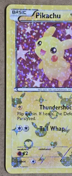 Pikachu Legendary Treasures Radiant Collection HOLO Pokemon Card 2013 RC7/RC25 - Image 3