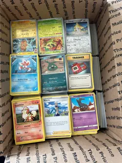 Pokemon TCG Card Lot, Over 13 Lbs, Medium Flat-Rate Box 1 - Image 1