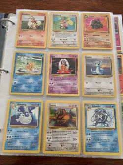 Vintage Pokemon TCG Lot 360+ WOTC era cards: Base Set, Holos, + Other Old Cards - Image 3