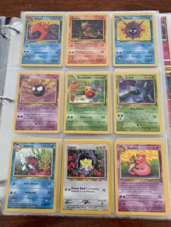 Vintage Pokemon TCG Lot 360+ WOTC era cards: Base Set, Holos, + Other Old Cards - Image 5
