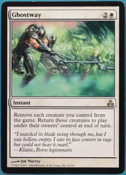 Ghostway Guildpact PLD White Rare MAGIC THE GATHERING CARD (ID# 406174) ABUGames - Image 1