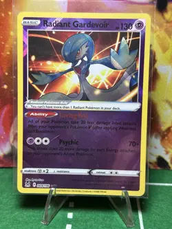 Lot Of 5 Radiant Sword And Shield Pokemon Cards - Image 2