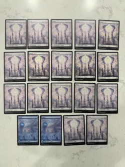 Magic the Gathering MTG Phyrexia All Will Be One Full Art Island Plains 39 Cards - Image 1