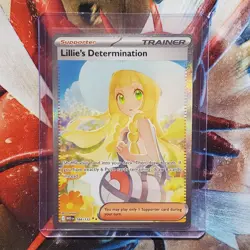 Lillie's Determination 184/132 - SIR - Mega Evolution - Pokemon Card - Lot #253 - Image 1
