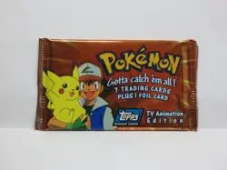 Pokemon Topps Trading Cards TV Animation Edition: Series 1 (1 Sealed Pack) - Image 1