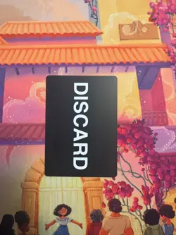 Disney Lorcana - Discard Error Card Factory Misprint Bold Lettering SSP - Image 2