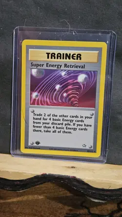 Pokemon Lot of 8 Vintage 1st Edition Cards M-NM Unplayed Neo & Gym Series NHolo. - Image 3
