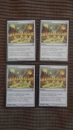 Magic: the Gathering / MtG Spawning Pit x4 Darksteel - Image 1