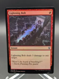 Lightning Bolt Commander Legends: Battle for Baldur's Gate Foil - Image 1