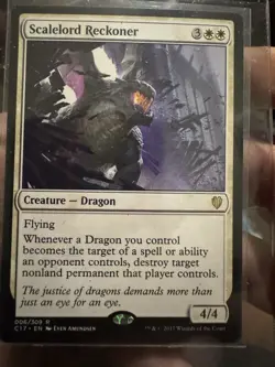 Scalelord Reckoner - Commander 2017 - C17 - Magic The Gathering - MTG - Image 1