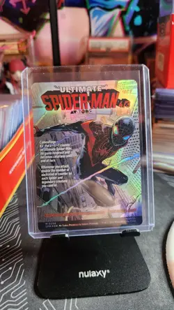 Miles Morales (0234) Borderless FOIL Marvel's Spider-Man Magic the Gathering - Image 2