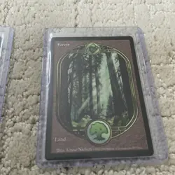 Lot of (2) Rare MTG Forest (UGL) Unglued Regular 1993 - Image 3