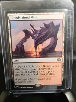 MTG Bloodstained Mire Modern Horizons 3 Regular (Pack Fresh) - Image 3
