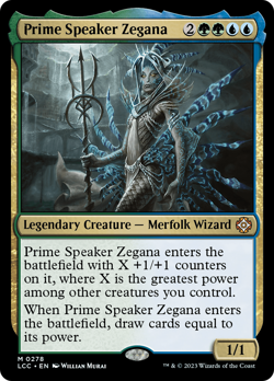 Prime Speaker Zegana [The Lost Caverns of Ixalan Commander] Magic MTG - Image 1