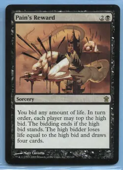 MTG: Saviors of Kamigawa: Pain's Reward - Image 1