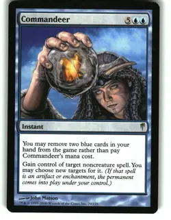 Magic the Gathering - Coldsnap Commandeer 2006 29 Rare - Image 1