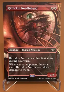 Razorkin Needlehead (Borderless) Duskmourn: House of Horror Regular - Image 1