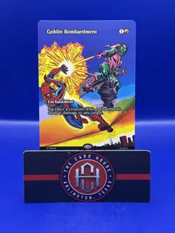 2025 Magic Marvel Spider-Man Goblin Bombardment M0023 Mythic Borderless TT1 - Image 1