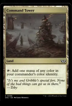 Command Tower #96 MTG Duskmourn NM X1 - Image 1