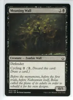 MOANING WALL Hour of Devastation #72 HOU(NM)(MTG) - Image 1